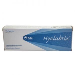Хиалубрикс Розчин для ін`єкцій, 30 мг/2 мл по 2 мл