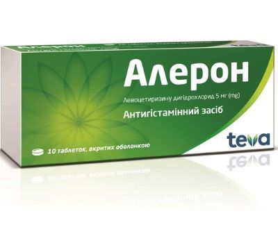 Алерон таблетки, в/о по 5 мг №10