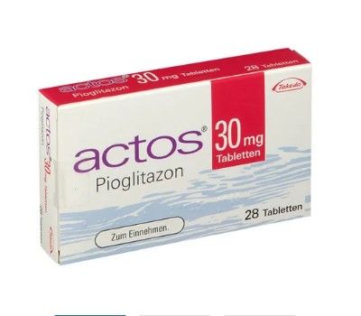 Актос таблетки 30 мг № 28