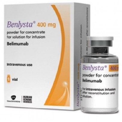 Бенлиста (benlysta) лиоф. д/п р-р д/инф 400 мг №1